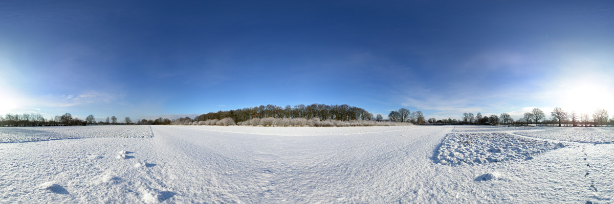 Snow Covered Airfield